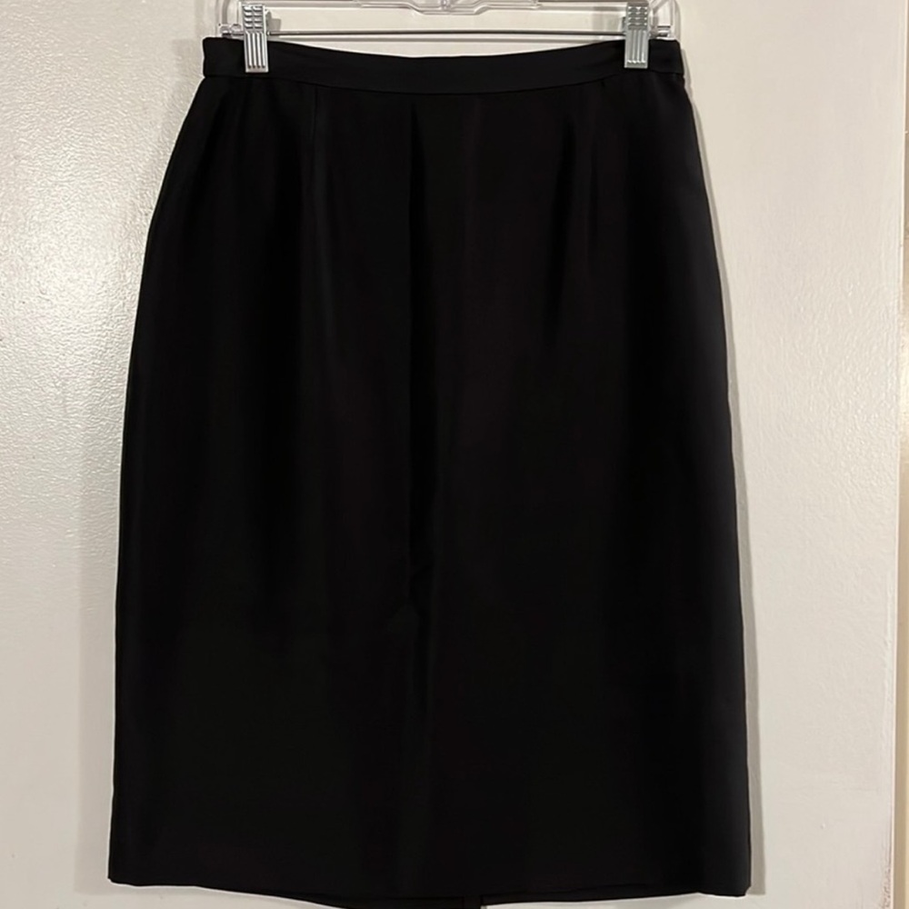 Talbots Silk Black Women's Skirt